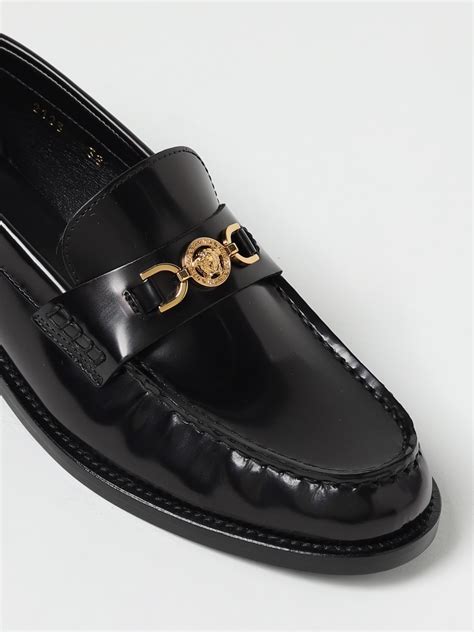 versace moccasin|Versace 95 loafers.